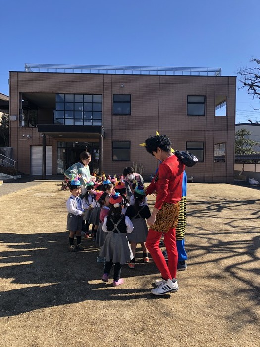 最後は鬼さんと仲直り 