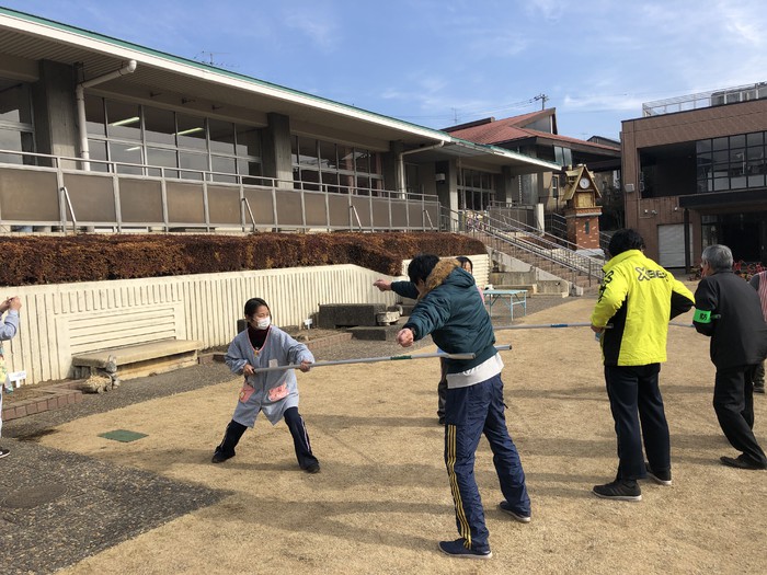 小山先生vs不審者役中澤さん