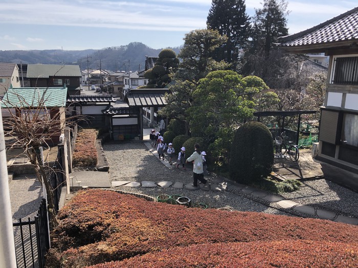 並んで歩くのがとっても上手！