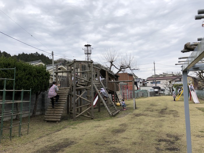 アスレチックにチャレンジ！