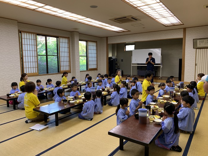 あさごはん。おじいちゃん、おばあちゃんが作ってくれた田舎のお料理は美味しいです。