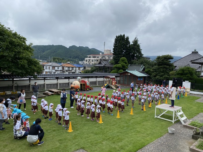 みんなしっかりおはなしがきけていましたよ！