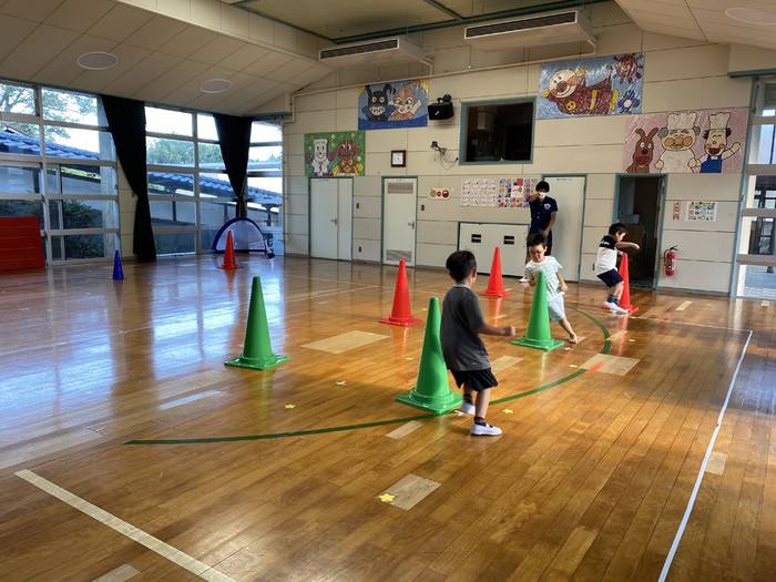 話が聞けてルールが守れるようになりました。さすが小学生チーム！